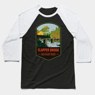 Clapper Bridge Dartmoor National Park Baseball T-Shirt